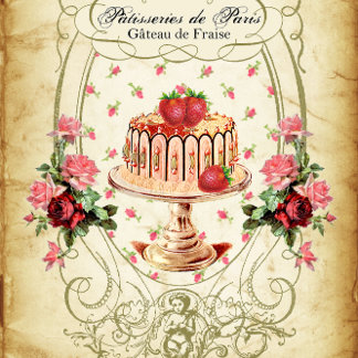 Papel De Seda Pâtisseries de Paris Gâteau de Frise