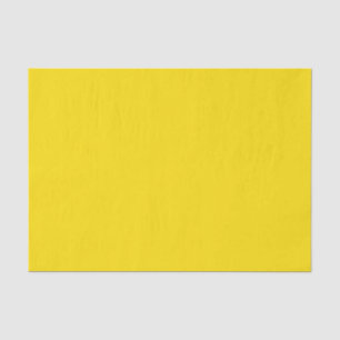 Papel De Seda Pato de Borracha Cor Sólida Amarelo de outono