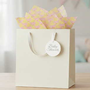 Papel De Seda Patos de Borracha Bebê