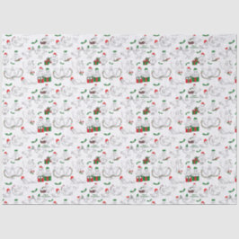 Papel De Seda Patos de Natal Festivos