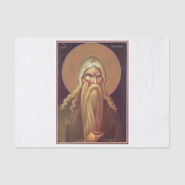 Papel De Seda Patriarca Abraão (Frente )