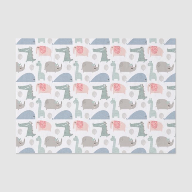 Papel De Seda Patterno De Carroçaria Engraçado Com Rosto Engraça (Frente )