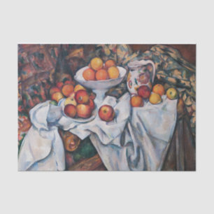 Papel De Seda Paul Cezanne - Vida Estática, Maçãs e Laranjas