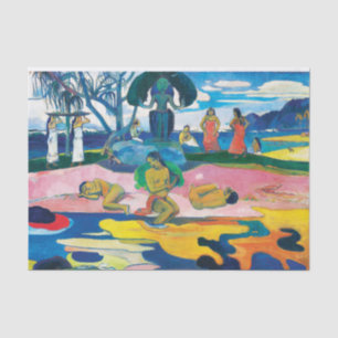 Papel De Seda Paul Gauguin Day of God (Mahana no atua) Art