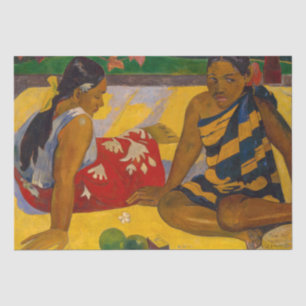 Papel De Seda Paul Gauguin - Mulheres taitianas / Parau Api