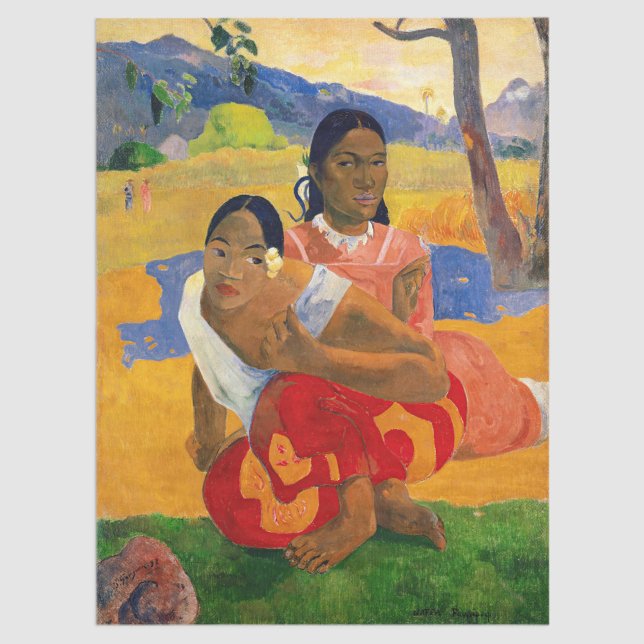Papel De Seda Paul Gauguin - Quando Você Vai Casado? (Criador carregado)
