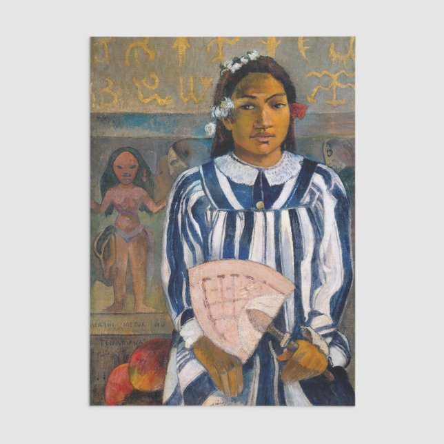 Papel De Seda Paul Gauguin - The Ancestors of Tehamana (Criador carregado)