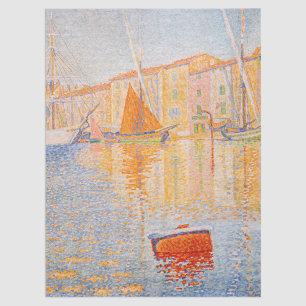 Papel De Seda Paul Signac - A Boia Vermelha, Saint-Tropez