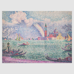 Papel De Seda Paul Signac - Arco-Íris, Veneza