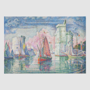 Papel De Seda Paul Signac - Entrada do Porto de La Rochelle