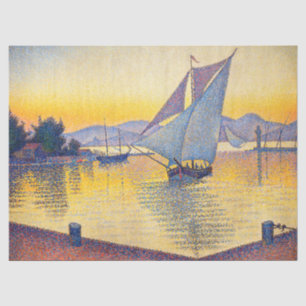 Papel De Seda Paul Signac - O Porto ao Pôr do Sol, Ópera 236