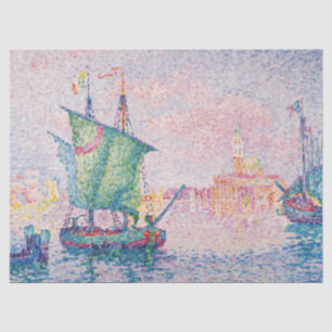 Papel De Seda Paul Signac - Veneza, A Nuvem Rosa