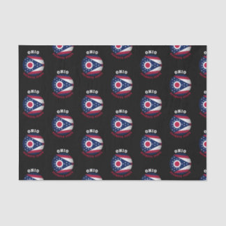 PAPEL DE SEDA PAVILHÃO DO ESTADO OHIO BUCKEYE