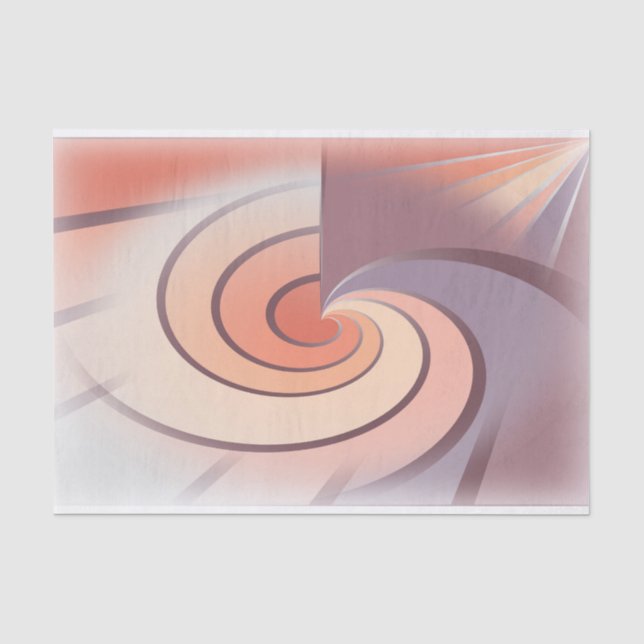 Papel De Seda Peach fuzz seashell (Frente )