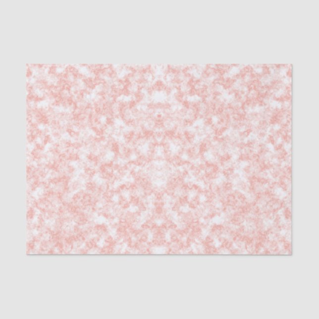 Papel De Seda Peach Marble Tissue Paper (Frente )