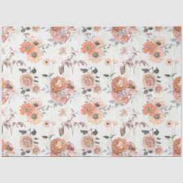 Papel De Seda Peachy Floral Series Design 10