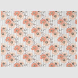 Papel De Seda Peachy Floral Series Design 11