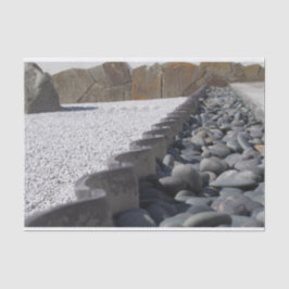 Papel De Seda Pedras