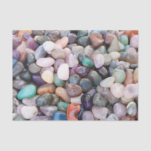 Papel De Seda Pedras Preciosas (Frente )