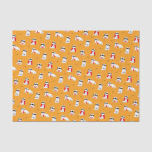 Papel De Seda Peixe de Gato de Sonho