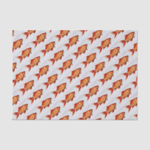 Papel De Seda Peixe dourado
