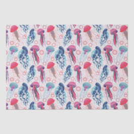 Papel De Seda Peixes de gelatina coloridos