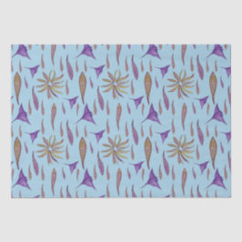 Papel De Seda Peixes e Raios