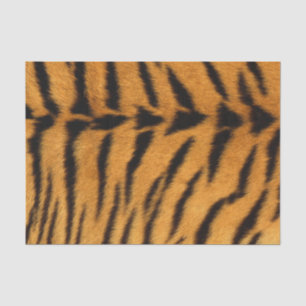 Papel De Seda Pele Animal Castanho Safari Tigre Mínimo VIP Peque
