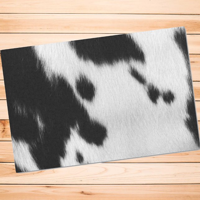 Papel De Seda Peles com pelo brancas pretas (Criador carregado)