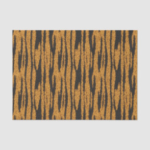 Papel De Seda Pelo Apertado de Tigre