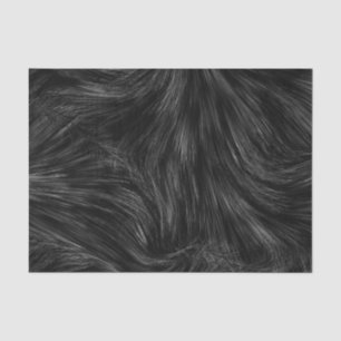 Papel De Seda Pena abstrata preta & do branco