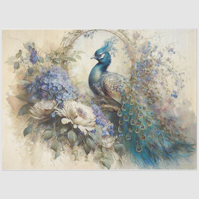 Papel De Seda Penas do rico (Frente )