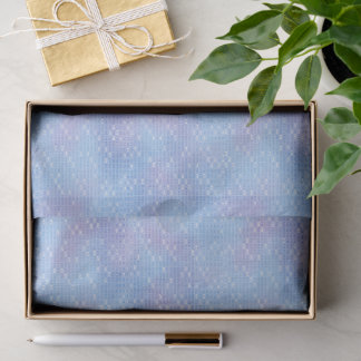 Papel De Seda Peneira de Eratóstenes Azul Claro