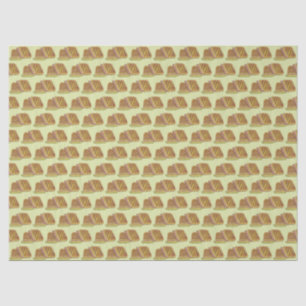 Papel De Seda Pensa em Pão-Pão-Pão-Pão