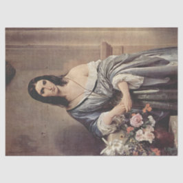 Papel De Seda Pensamentos melancólicos (por Francesco Hayez)