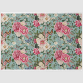 Papel De Seda Peões sobre fundo aqua tecidos