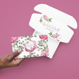 Papel de Seda Peônia Rosa