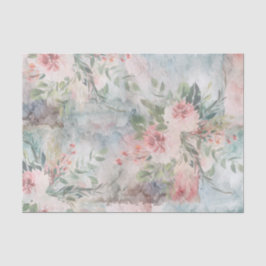 Papel De Seda Peony Rico de aquarela