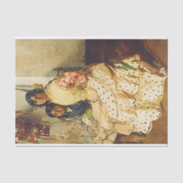 Papel De Seda Pepilla e sua filha, Joaquín Sorolla