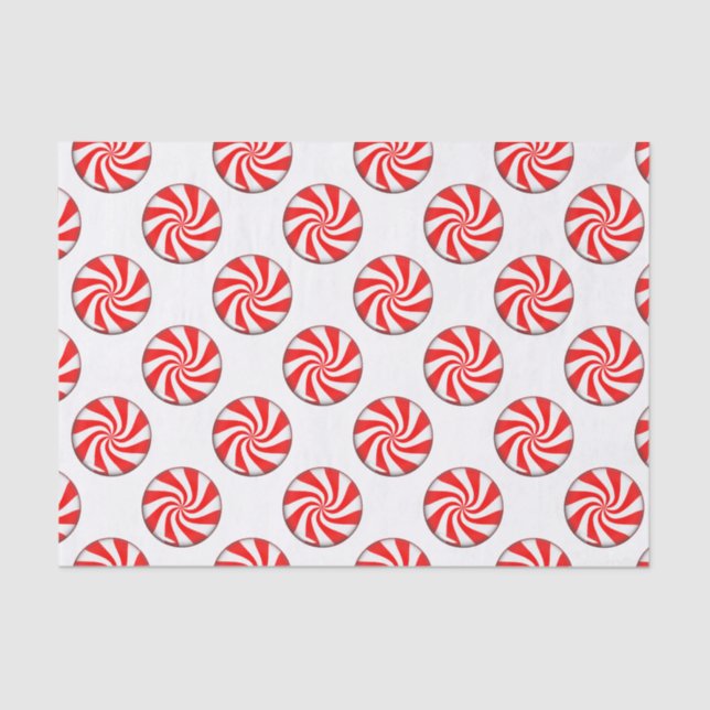 Papel De Seda Peppermint Candy (Frente )