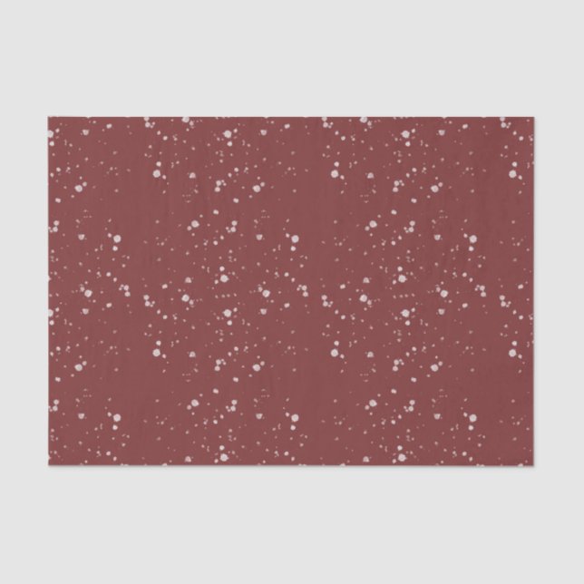 Papel De Seda Peppermint Snow (Frente )