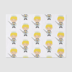 Papel De Seda Pequena Festa de aniversário Príncipe