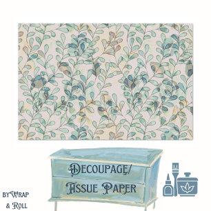 Papel De Seda Pequenas Folhas