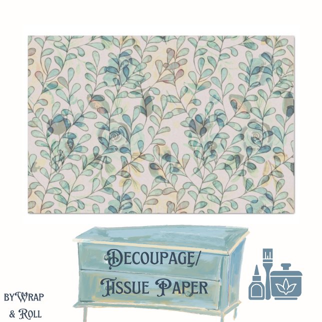 Papel De Seda Pequenas Folhas (Criador carregado)