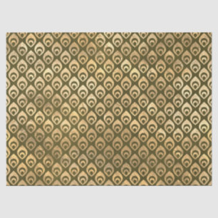 Papel De Seda Pequenas gotículas Douradas de Abstrato na págin