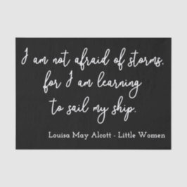 Papel De Seda Pequenas mulheres citando I - Estilo de Escrita Ma