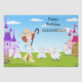 Papel De Seda Pequeno Bo Peep Novas Crianças Divertidas Fábricas