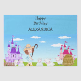 Papel De Seda Pequeno Bo Peep Novas Crianças Divertidas Fábricas