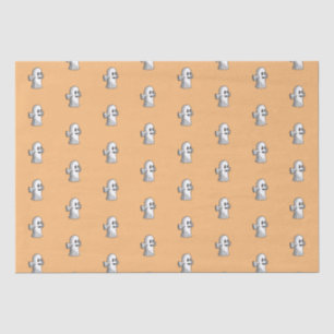 Papel De Seda Pequeno Fantasma Fofo