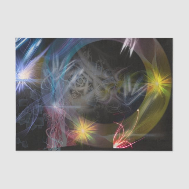 Papel De Seda Perdido no espaço (Frente )